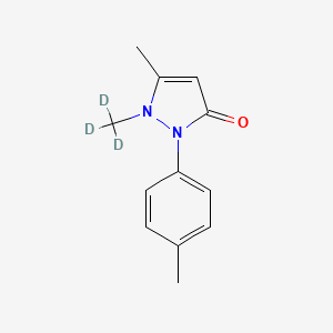 molecular formula C12H14N2O B12413379 4'-Methylphenazone-d3 