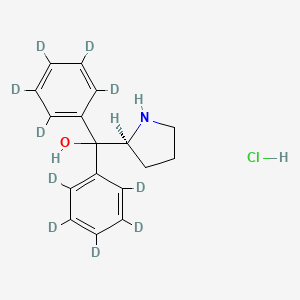 (S)-|A,|A-Diphenylprolinol-d10 (hydrochloride)