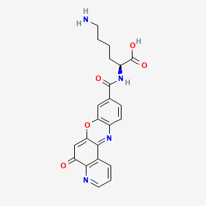 molecular formula C22H20N4O5 B12413410 Topoisomerase II|A-IN-1 