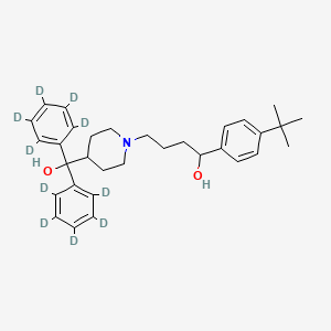 molecular formula C32H41NO2 B12413540 Terfenadine-d10 