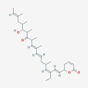 molecular formula C32H48O4 B1241359 Anguinomycin D 