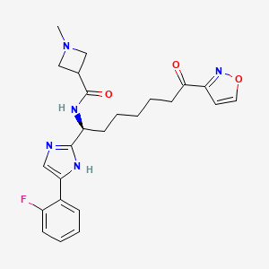 molecular formula C24H28FN5O3 B12413629 Hdac-IN-26 