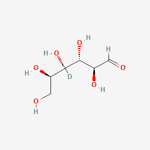 molecular formula C6H12O6 B12413644 D-Mannose-d-1 