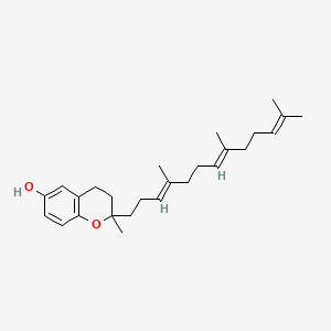 molecular formula C26H38O2 B1241368 Tocotrienol CAS No. 6829-55-6