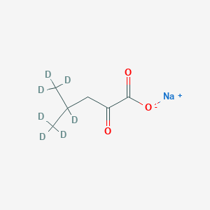 4-Methyl-2-oxovaleric Acid-d7 Sodium Salt