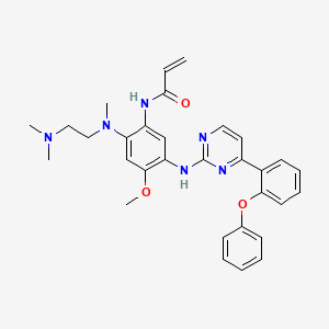 molecular formula C31H34N6O3 B12413694 Egfr-IN-32 