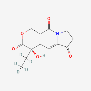 (4S)-4-Ethyl-7,8-dihydro-4-hydroxy-1H-pyrano[3,4-f]indolizine-3,6,10(4H)-trione-d5