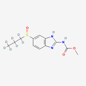 Albendazole sulfoxide-d7