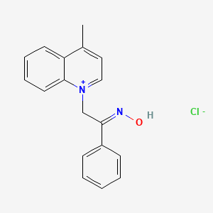 molecular formula C18H17ClN2O B1241382 1-phi-4-MQ chloride CAS No. 93446-09-4