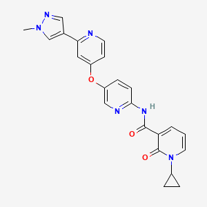 molecular formula C23H20N6O3 B12413864 Csf1R-IN-4 