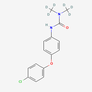 molecular formula C15H15ClN2O2 B12413875 Chloroxuron-d6 