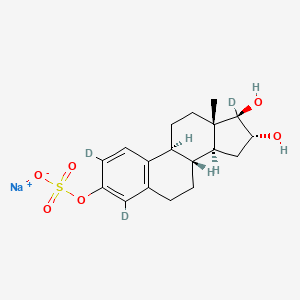 Estriol 3-O-sulfate-d3 (sodium)