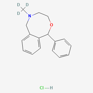 molecular formula C17H20ClNO B12413891 Nefopam-d3 Hydrochloride 