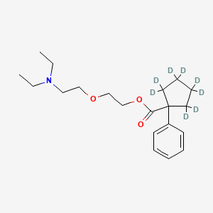 molecular formula C20H31NO3 B12413894 Pentoxyverine-d8 