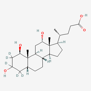 1|A-Hydroxydeoxycholic Acid-d4