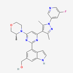 molecular formula C28H28FN7O2 B12413924 Atr-IN-6 