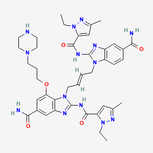 molecular formula C41H50N14O5 B12413932 STING agonist-19 