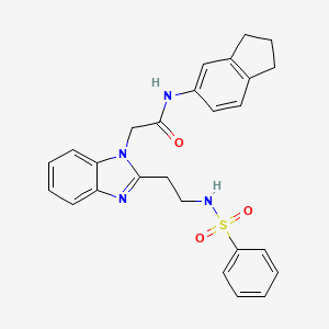 molecular formula C26H26N4O3S B12413944 NOD2 antagonist 1 