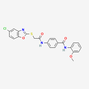 molecular formula C23H18ClN3O4S B12413967 Vegfr-2-IN-15 