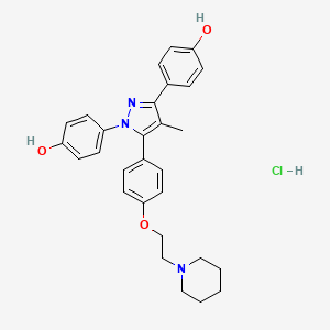 molecular formula C29H32ClN3O3 B12414016 MPP hydrochloride 