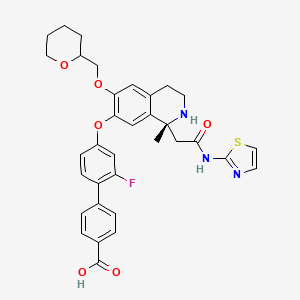 molecular formula C34H34FN3O6S B12414048 PCSK9 degrader 1 