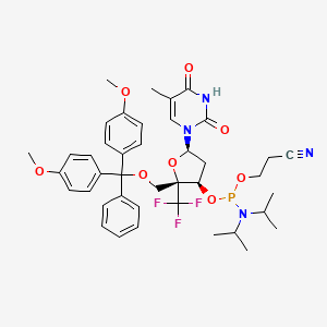 DMTr-4'-CF3-5-Me-U-CED phosphoramidite