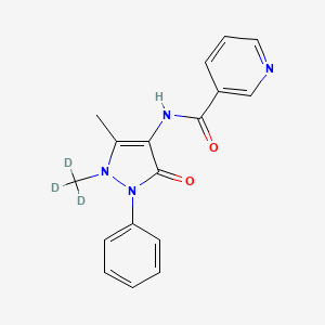 molecular formula C17H16N4O2 B12414130 Nifenazone-d3 