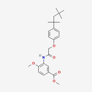 molecular formula C25H33NO5 B12414135 Mdh1-IN-2 