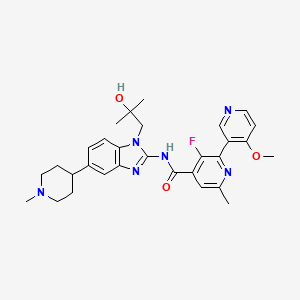 molecular formula C30H35FN6O3 B12414244 Egfr-IN-24 