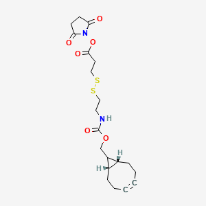 molecular formula C20H26N2O6S2 B12414269 Bcn-SS-nhs 