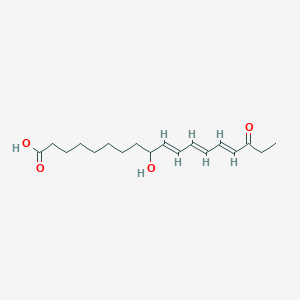 molecular formula C18H28O4 B1241429 Corchorifatty acid A 