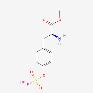 molecular formula C10H12FNO5S B12414327 H-Tyr(SO2F)-OMe-18F 