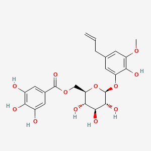 molecular formula C23H26O12 B1241434 piment醇 CAS No. 141913-95-3