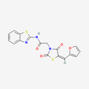 molecular formula C17H11N3O4S2 B12414407 Glut4-IN-2 