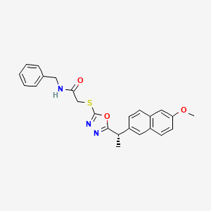 molecular formula C24H23N3O3S B12414418 Vegfr-2-IN-14 