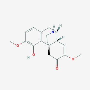 molecular formula C18H21NO4 B1241455 N-demethylsinomenine 