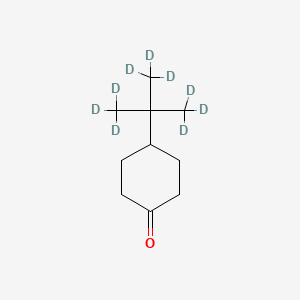 molecular formula C10H18O B12414553 4-(tert-Butyl)cyclohexanone-d9 