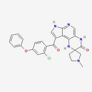 molecular formula C26H22ClN5O3 B12414576 Btk-IN-11 