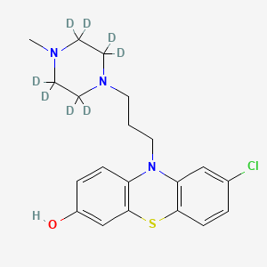 molecular formula C20H24ClN3OS B12414605 7-Hydroxy Prochlorperazine-d8 