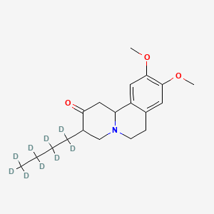 3-Des(2-methylpropyl)-3-n-butyl Tetrabenazine-d9