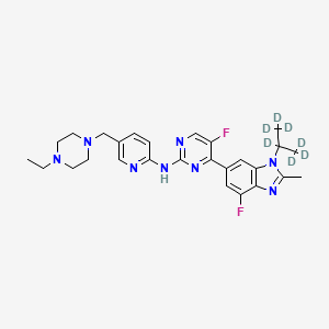 molecular formula C27H32F2N8 B12414663 Abemaciclib-d7 