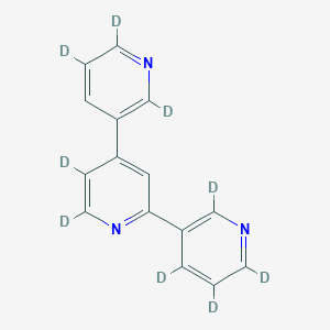 molecular formula C15H11N3 B12414672 Nicotelline-d9 (Major) 