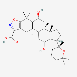 molecular formula C32H49NO6 B12414717 Anti-MI/R injury agent 1 