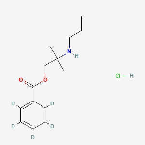 molecular formula C14H22ClNO2 B12414733 Meprylcaine Hydrochloride-d5 