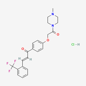 molecular formula C23H24ClF3N2O3 B12414793 Nrf2 activator-4 