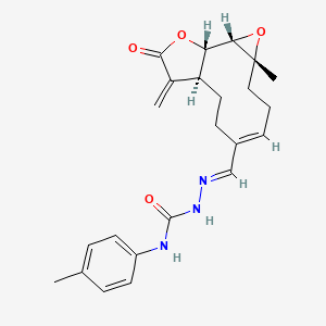 molecular formula C23H27N3O4 B12414838 NF-|EB-IN-5 