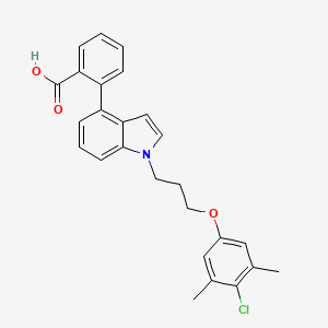 molecular formula C26H24ClNO3 B12414842 Bcl-2/Mcl-1-IN-2 