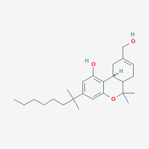 (10aS)-9-(hydroxymethyl)-6,6-dimethyl-3-(2-methyloctan-2-yl)-6a,7,10,10a-tetrahydrobenzo[c][1]benzopyran-1-ol