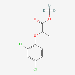 molecular formula C10H10Cl2O3 B12414901 Dichlorprop-methyl ester-d3 