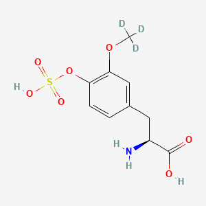 3-O-Methyl-L-DOPA-4-sulfate-d3